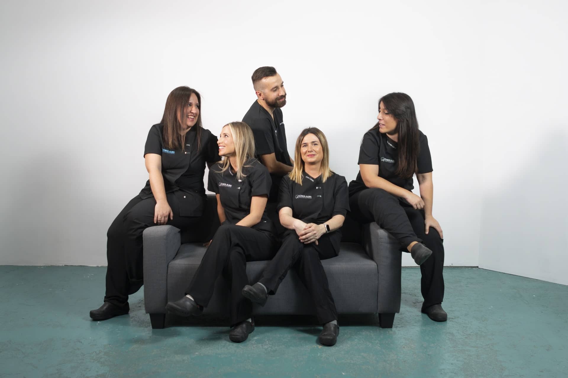 equipo de la clínica capilar albia
